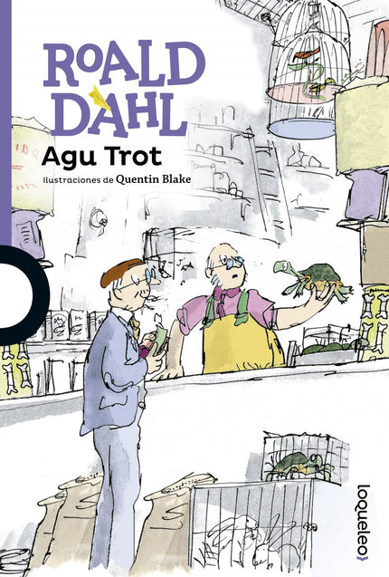 Libro Agu Trot: En la vida del señor Hoppy hay dos amores. Uno son las flores de su balcón. El otro es su vecina, la señ