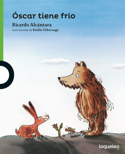 Libro Oscar Tiene Frio: Óscar ha pasado todo el invierno durmiendo en su cueva. Por fin llega el buen tiempo, pero él no