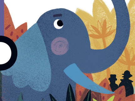 Libro Salvemos Al Elefante: A la selva han llegado los humanos para cazar al elefante sagrado. Todos los animales unirán