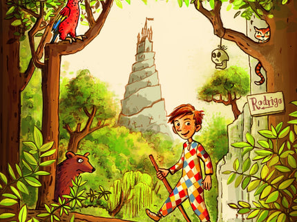 Libro Rodrigo Bandido Y Chiquillo, Su Escudero: Chiquillo está convencido de que dentro de él hay un auténtico caballero bandido. íY quiere aprender a toda costa del infame Rodrigo Bandido en persona!