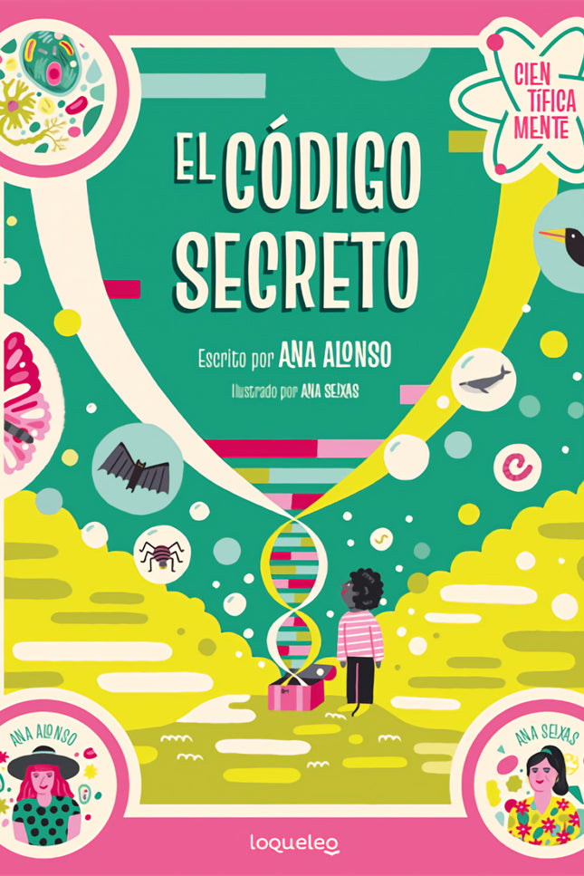 Libro El Código Secreto. Colección Científicamente: En El código secreto descubrirás cómo es la misteriosa sustancia que relaciona a todos los seres vivos, desde las bacterias más pequeñas hasta un ser humano o una flor. Suena interesante, ¿no?