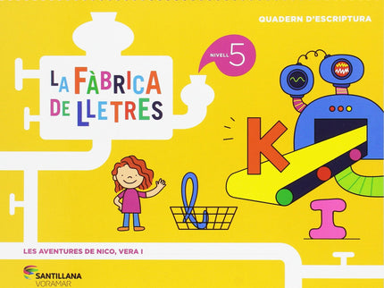 Libro Nivell 5 La Fabrica De Lletres: .