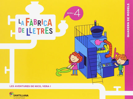 Libro Nivell 4 La Fabrica De Lletres: .