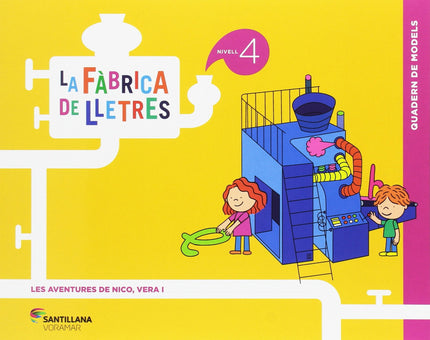 Libro Nivell 4 La Fabrica De Lletres: .