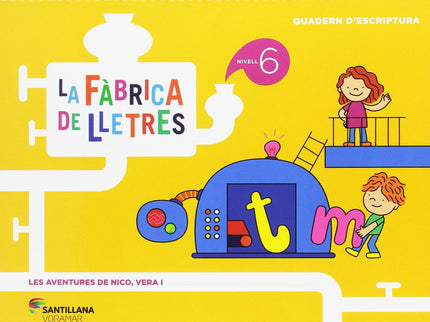 Libro Nivell 6 La Fabrica De Lletres: .