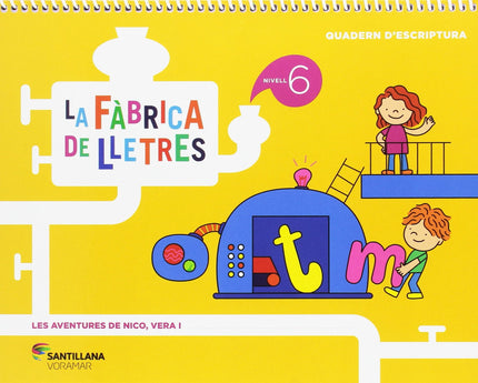 Libro Nivell 6 La Fabrica De Lletres: .