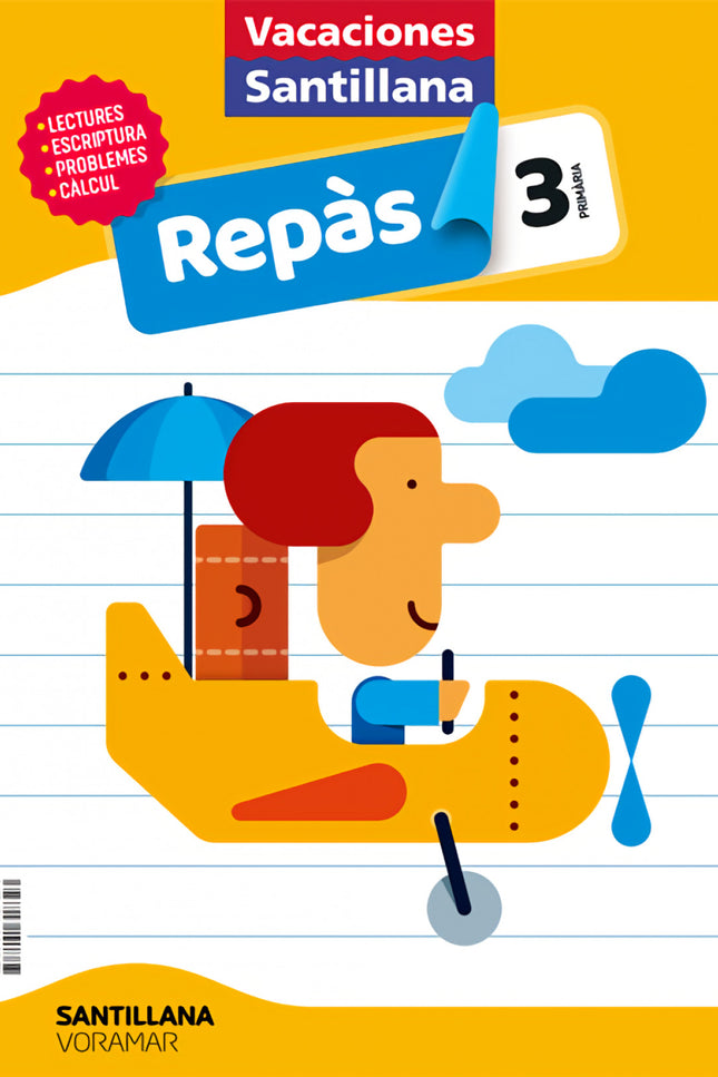 Libro Vacaciones Santillana 3 Primaria Repas: 1.1 , 01.3 ,YPZ;,4Z-ES-AB 02020030220200302