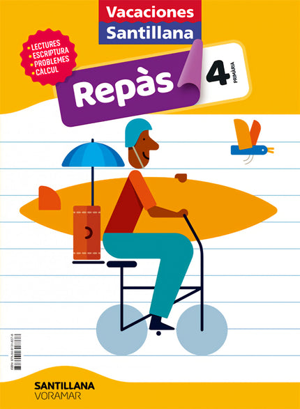 Libro Vacaciones Santillana 4 Primaria Repas: 1.1 , 01.3 ,YPZ;,4Z-ES-AB 02020030220200302
