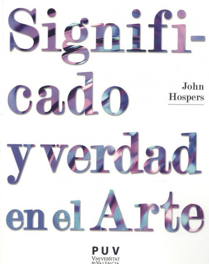 Portada del libro Sifnificado Y Verdad En El Arte