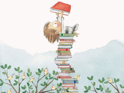Libro La Montaña De Libros Más Alta Del Mundo: Lucas estaba convencido de que había nacido para volar. Miraba los avione