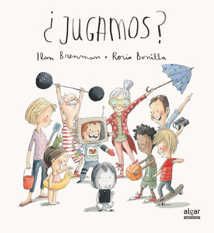 Libro ¿jugamos?: A Pedro le gusta mucho jugar. Se pasaría todo el día jugando. Eso sí, lo hace con la tableta, el móvil 