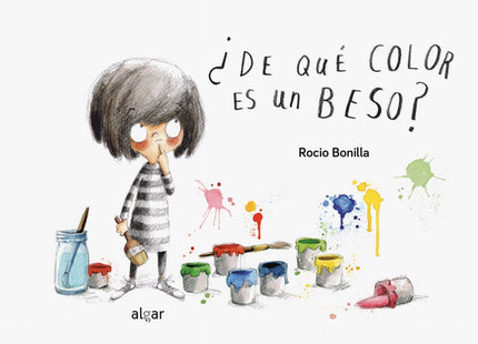 Portada del libro ¿de Qué Color Es Un Beso?