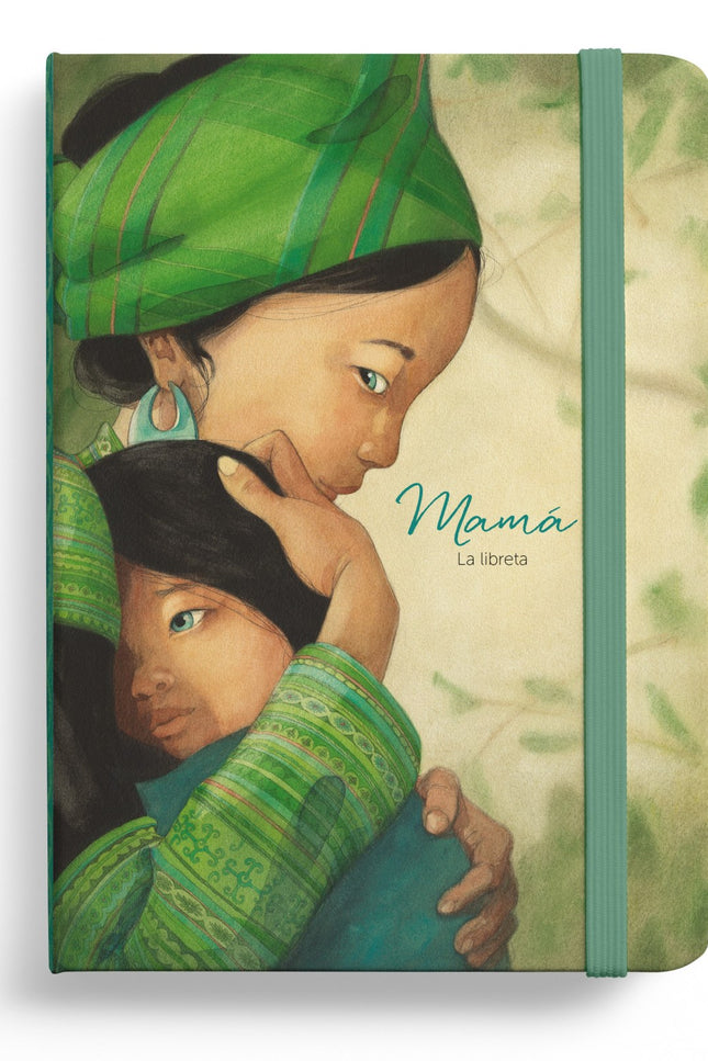 Libro Mamá: Una práctica libreta con las deliciosas ilustraciones de Quentin Gréban, extraídas del álbum ilustrado Mamá. Así, la libreta incluye cerca de una veintena de ilustraciones a todo color, acompañadas por diversas poesías del álbum.