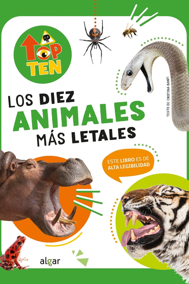 Top Ten. Los Diez Animales Mas Letales