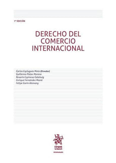 Derecho del Comercio Internacional 7ª Edición 2016 - Carlos Esplugues Mota - Tapa blanda