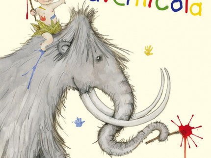 Libro El Pequeño Cavern¡cola: Una noche de luna llena un peludo mamut acompaña a un niñito a dar un emocionante paseo. J
