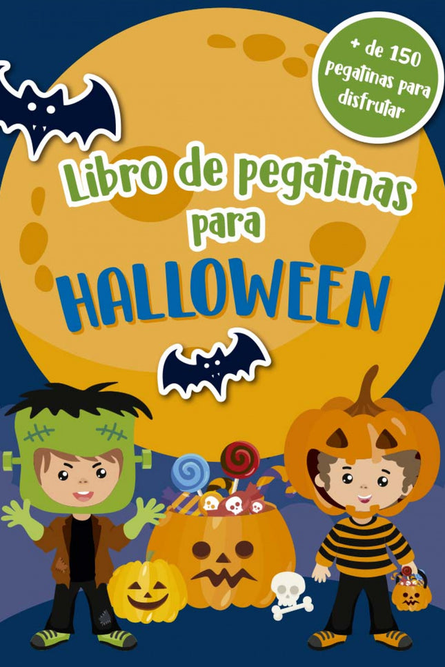 Libro De Pegatinas Para Halloween