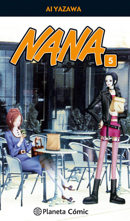 Libro Nana Nº05 (nueva Edicion): Las dos Nanas van al concierto de Trapnest. Después de la actuación, Nana se reencuentra con Ren y comprueba que aún hay amor.