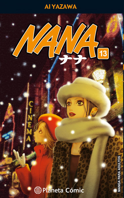 Libro Nana Nº13 (nueva Edicion): Nana Komatsu recibe una invitación para la fiesta de cumpleaños de Shin y Leila. Le cuesta aceptarla, porque sabe que Takumi y Nobu también van a estar allí, pero finalmente decide ir para felicitar a Shin.