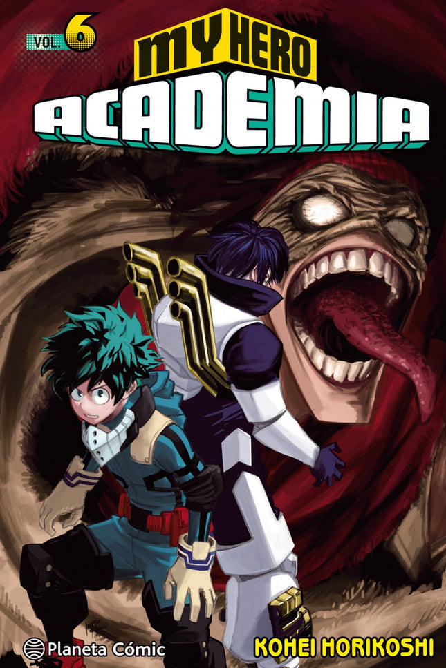 Libro My Hero Academia 6: Justo al terminar el festival deportivo, Iida se entera de que un villano ha atacado a su herm