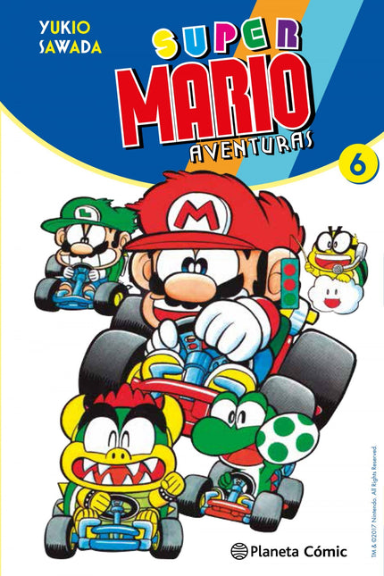 Libro Super Mario Aventuras 6: Más páginas hilarantes de la pareja de despistados formada por los hermanos Mario. El mít