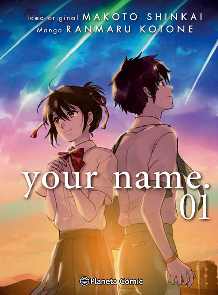 Libro Your Name 1: Mitsuha Miyamizu es una estudiante de secundaria de un pueblo montañoso. Taki Tachibana es un estudia