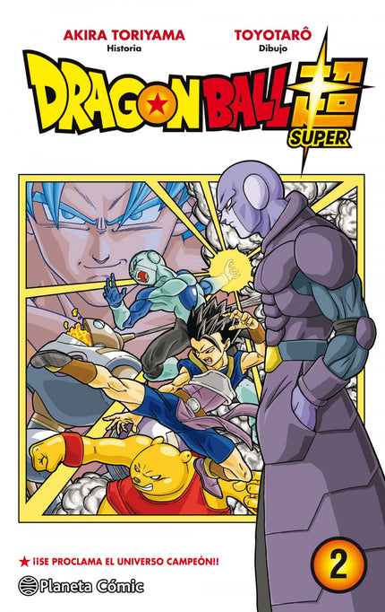 Libro Dragon Ball Super 2: A instancias de los dioses de la destrucción, se celebra un torneo de artes marciales entre las selecciones del sexto universo y del séptimo universo, al cual pertenece Goku, para determinar quién se hará con las superbolas de dragón. En el equipo rival figuran un saiyano y Frost, un individuo idéntico a Freezer.
