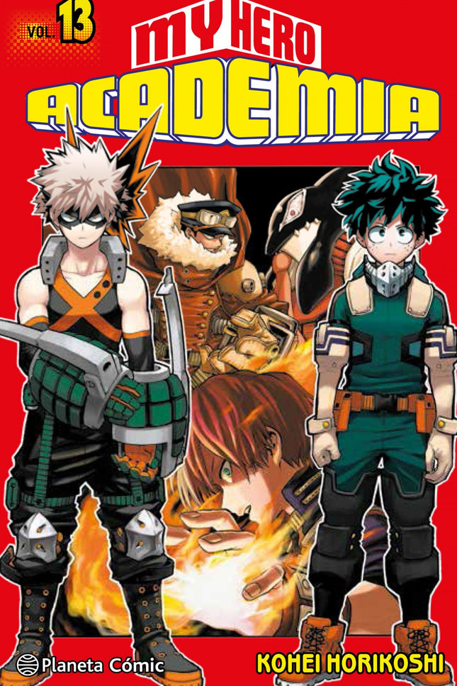 Libro My Hero Academia 13: íComienza la última prueba del examen para obtener la licencia provisional: un simulacro de rescate! íHay que ser rápidos al controlar la situación y saber cómo actuar!