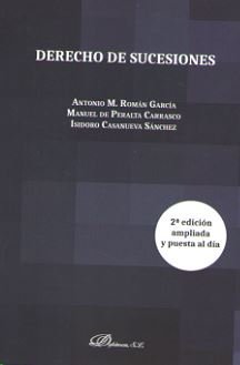 Derecho de Sucesiones - Antonio Manuel Román García - Tapa blanda
