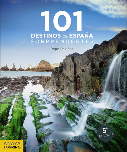 Libro 101 Destinos De España Sorprendentes: Ya no es necesario viajar a otros países para contemplar bosques singulares, cañones sobrecogedores, formaciones geológicas que quitan el aliento, cascadas de ensueño, senderos sorprendentes, playas paradisíacas y enclaves irrepetibles. Más allá de los destinos turísticos tradicionales, 101 destinos de España sorprendentes descubre un buen número de rincones fascinantes, aunque poco conocidos de nuestro país.