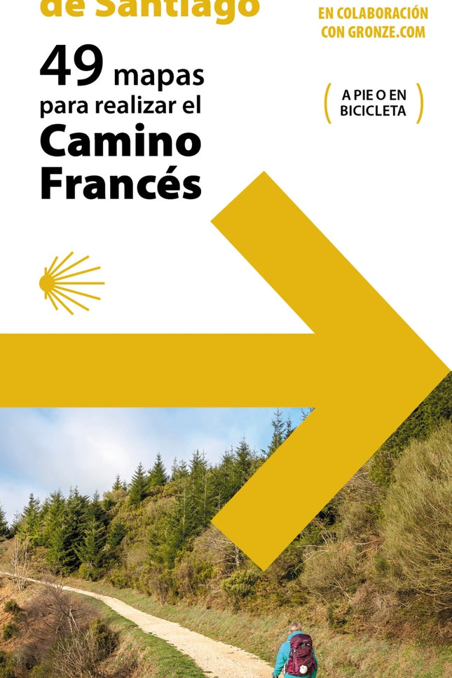 49 Mapas Para Realizar El Camino De Santiago. Camino Francés (desplegables)