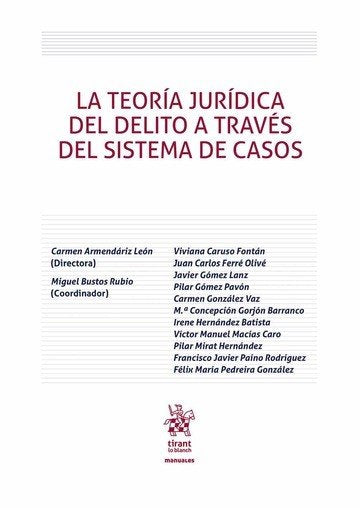 La Teoría Jurídica del Delito a Través del Sistema de Casos - María Viviana Caruso Fontán - Tapa blanda
