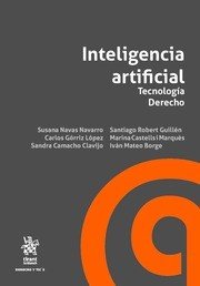 Inteligencia artificial Tecnología Derecho - Susana Navas Navarro - Tapa blanda