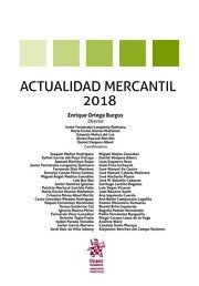 Actualidad marcantil 2018 - Enrique Ortega Burgos - Tapa blanda