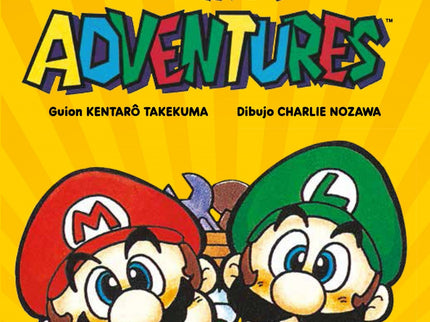 Portada del libro Super Mario Adventures