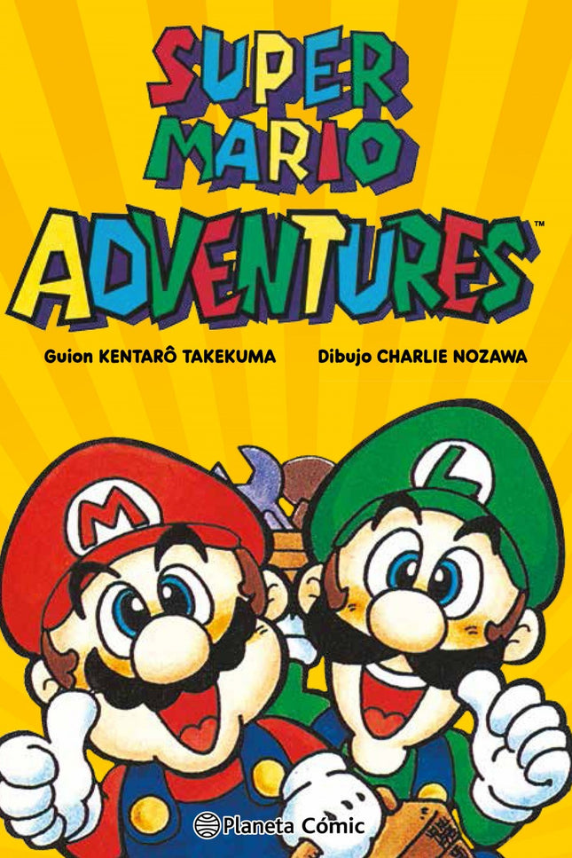 Portada del libro Super Mario Adventures