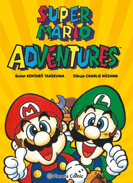 Portada del libro Super Mario Adventures