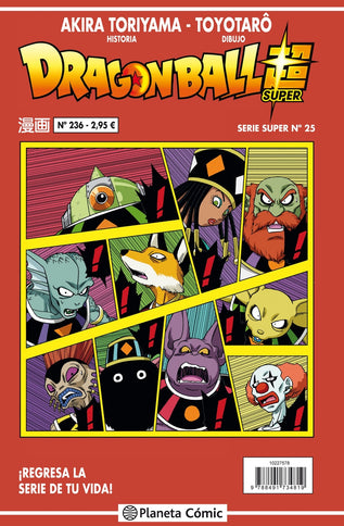 Dragon Ball Serie roja nº 236 - Akira Toriyama - Tapa blanda