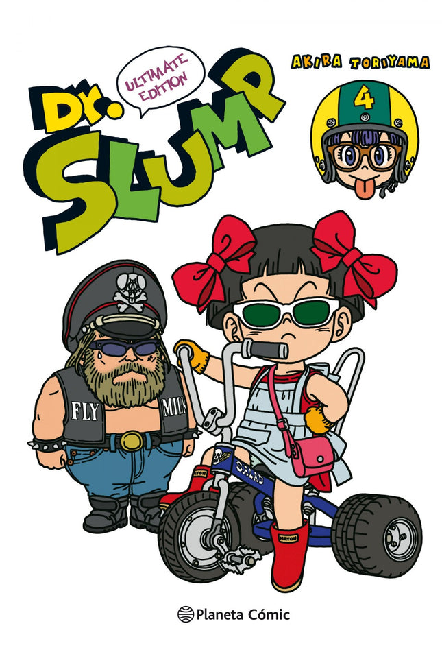 Libro Dr.slump 4: Es fin de año en Villa Pingüino y Senbei ha decidido improvisar un Papá Noel distribuyendo postales íde sí mismo! Por otro lado, una familia de vampiros vuela para chupar la sangre de algunos humanos, pero lamentará amargamente haber elegido la casa de Arale...
