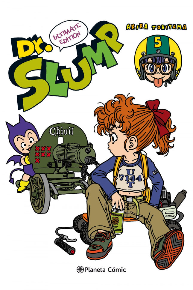 Libro Dr.slump 5: De nuevo, más personajes disparatados rompen con la rutina de Villa Pingüino. Entre ellos, el terrible doctor Mashirito, rival de Senbei, cuya ambición de dominar el mundo encuentra un obstáculo: Arale, la protagonista de este manga shonen.