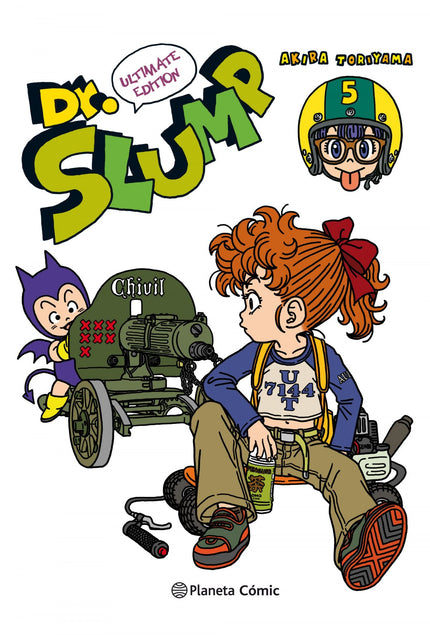 Libro Dr.slump 5: De nuevo, más personajes disparatados rompen con la rutina de Villa Pingüino. Entre ellos, el terrible doctor Mashirito, rival de Senbei, cuya ambición de dominar el mundo encuentra un obstáculo: Arale, la protagonista de este manga shonen.