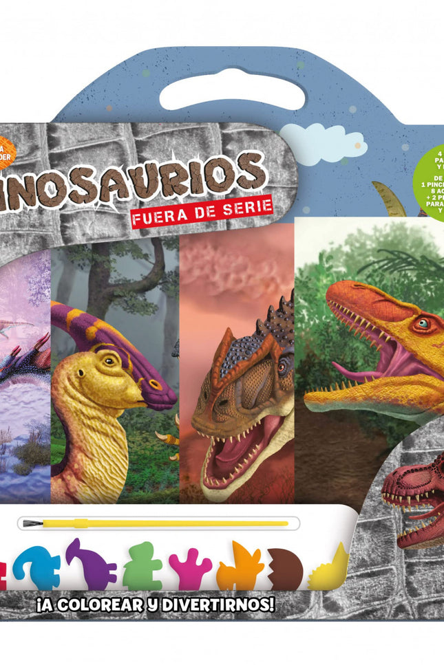 ¡a Colorear Y Divertirnos! Dinosaurios Fuera De Serie