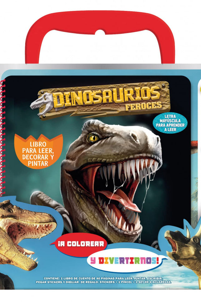 ¡ A Colorear Y Divertirnos ! Dinosaurios Feroces