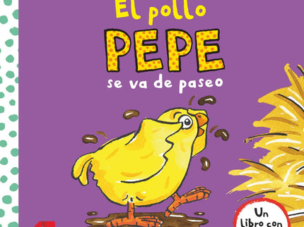 Libro El Pollo Pepe Se Va De Paseo: Cuando un día, el pollo Pepe sale de paseo, su madre le dice que tenga cuidado y no se ensucie. Pero las cosas se complican para Pepe.Un divertido libro con pop-ups del personaje favorito de los niños de 1-2 años.