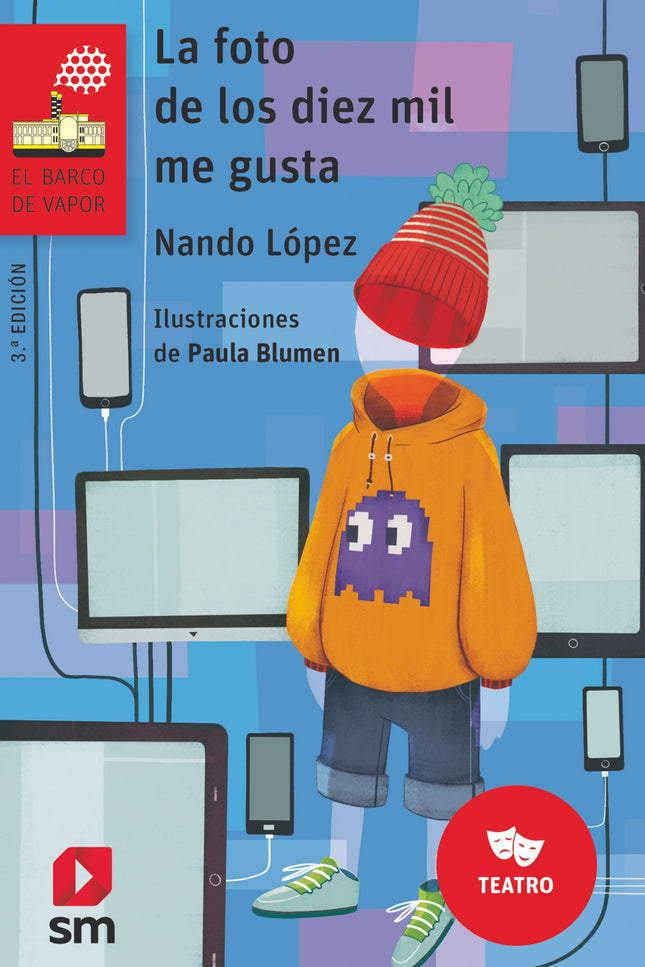Libro La Foto De Los Diez Mil Me Gusta: Libro de teatro para leer, representar, íy pasártelo en grande! Es la última semana del curso y todos los alumnos del Gerardo Diego se preparan para el festival de fin de curso.