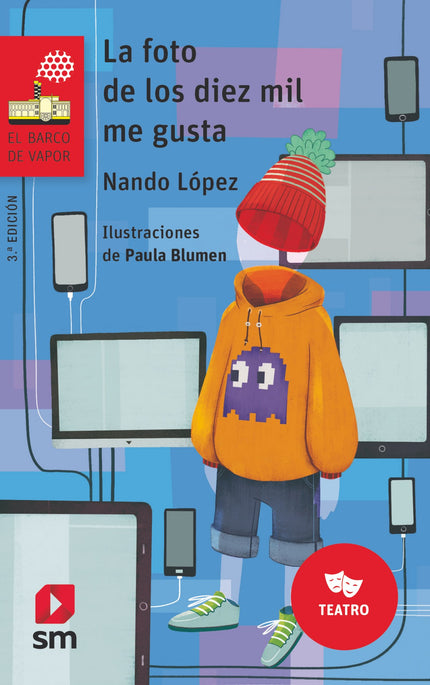 Libro La Foto De Los Diez Mil Me Gusta: Libro de teatro para leer, representar, íy pasártelo en grande! Es la última semana del curso y todos los alumnos del Gerardo Diego se preparan para el festival de fin de curso.