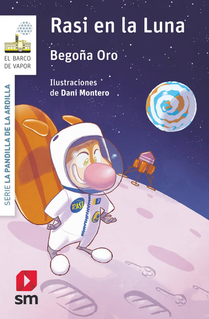 Libro Rasi En La Luna: Rasi recibe por su cumpleaños un regalo muy especial: el traje de astronauta de su tatarabuela, que fue mascota del mismísimo Neil Armstrong y viajó con él a la Luna. Ahora Rasi sueña con seguir sus pasos.