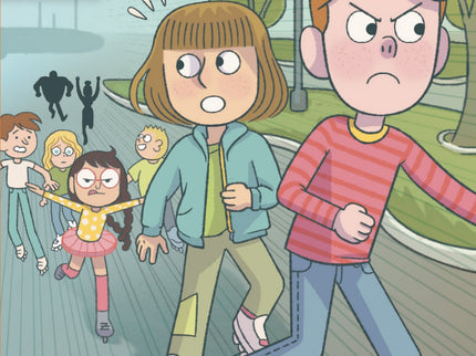 Libro Detectives En Patines: íQué rollo! Se ha acabado el verano, la piscina está cerrada y empieza el colegio.