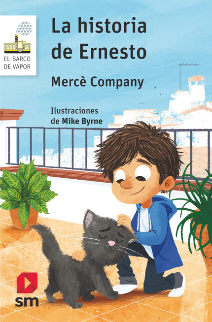 Libro La Historia De Ernesto: Por su sexto cumpleaños, Ernesto les pide a sus padres dos regalos: una gata y que le vuelvan a contar la historia de su llegada. Y es que a Ernesto lo adoptaron cuando solo era un bebé, y cada año celebran por todo lo alto el día en que le fueron a buscar.