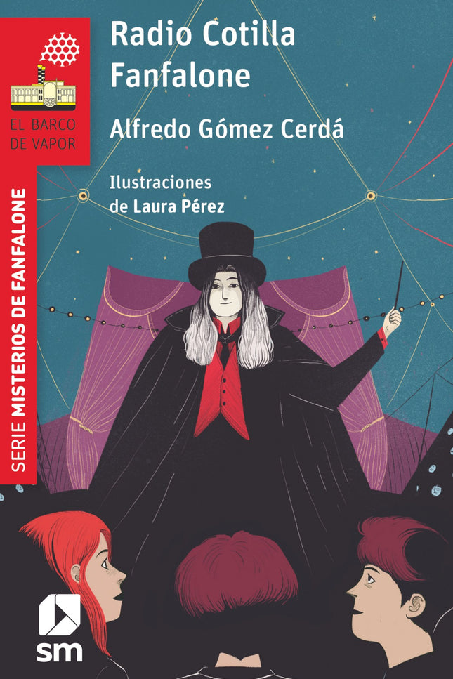 Libro Radio Cotilla Fanfalone: Wanda y Darío ya no saben qué hacer para que Fanfalone deje de darles la murga con sus historias de misterios y desapariciones. Aunque es cierto que están pasando cosas muy raras en los alrededores de Riposto: gente desesperada que llega a la costa huyendo de la guerra;personas que se volatilizan misteriosamente;magos con trucos escalofriantes...